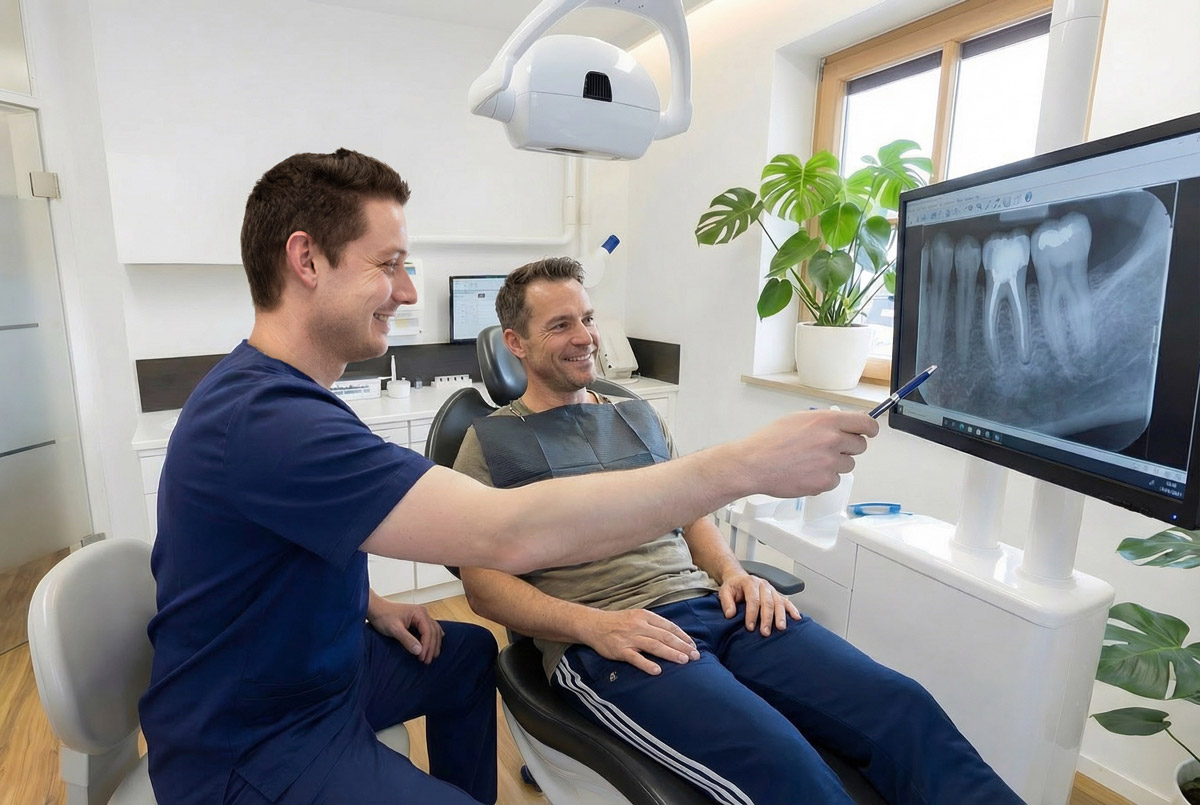 Wurzelbehandlung, Wurzelkanalbehandlung Zahnarztpraxis Dr. Julian Zacher Winzer